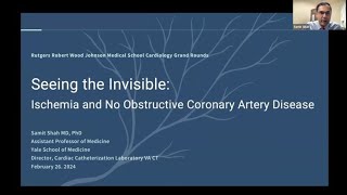 Seeing the Invisible Ischemia and No Obstructive Coronary Artery Disease [upl. by Llemhar]