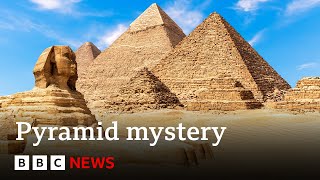 Scientists may have solved mystery behind Egypts pyramids  BBC News [upl. by Nimocks]