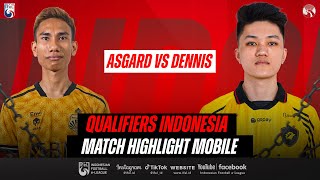 KUALIFIKASI INDONESIA KATEGORI MOBILE  ASGARD VS DENNIS [upl. by Artemisa967]