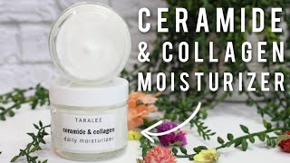 How to Make Ceramide and Collagen Daily Moisturizer Anti Aging for all skin types  Vegan [upl. by Anselma]