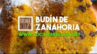 Budín de Zanahoria  Carrot Cake [upl. by Aihsenat]