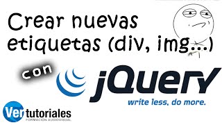 Crear una nueva capa div o añadir nuevo código en tiempo de ejecución con JQuery [upl. by Omrelliug]