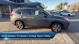 2022 Subaru Forester Limited Sport Utility Palmdale Santa Clarita Bakersfield Granada Hills Simi [upl. by Ondrej]