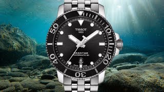 BEST AFFORDABLE SWISS DIVER Tissot Seastar 1000 Powermatic 80 [upl. by Aremus914]