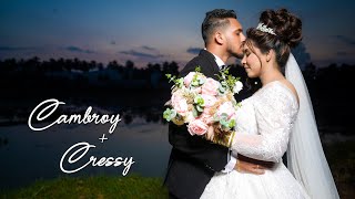 CAMBROY  CRESSY cinematic wedding highlight by 10cc Photography goa kenny amp cliffa [upl. by Sollie]