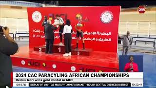 2024 CAC Paracyling African Championships I Dedan Ireri wins gold for Kenya [upl. by Flinn]