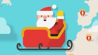 60 second Google Santa tracker Timelapse [upl. by Erasmus]