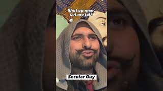 Secular Guy Loves Mughals  shorts [upl. by Annovahs]