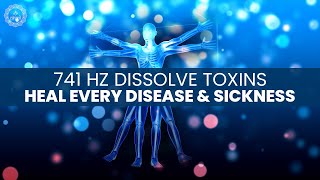 Heal Every Disease And Sickness  741 Hz Dissolve Toxins  Meditation For Physical Pain Relief [upl. by Roxanne]