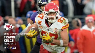 All 11 Travis Kelce catches from record breaking game [upl. by Atikat864]