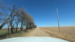 Driving from Council Grove to Dwight Kansas  The Way Back Roads of Kansas  Spring 2022 USA Trip [upl. by Arno882]