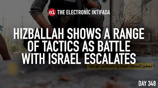 Hizballah shows a range of tactics as battle with Israel escalates with Jon Elmer [upl. by Siraf919]