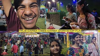 FESTIVAL GARBA VIBES ✨️ LAST DAY OF GARBA WORKSHOP 🚩 [upl. by Valley]