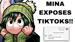 Mina exposes tiktoks mha exposing pt5Tsuyu’s turn [upl. by Ariaes]