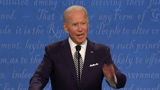 En plein débat Biden accuse Trump dêtre le quotcaniche de Poutinequot [upl. by Yecats357]