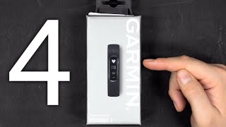 Garmin Vivosmart 4 2020  Unboxing amp First Look [upl. by Joung]