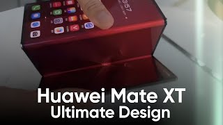 Huawei Mate XT Revealed 64quot 79quot and 102quot Screens in One Phone [upl. by Annua]