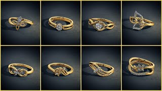 Latest 22k Gold amp Diamond Ring Designs with Weight and Price 2023 Indhus gold [upl. by Alyahsal]