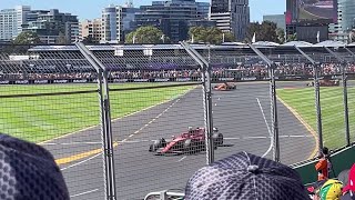 I WENT TO THE F1 AUSTRALIAN GRAND PRIX  PROST GRANDSTAND  ALBERT PARK [upl. by Duck]