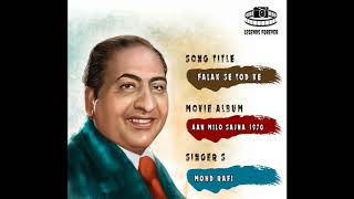 Falak Se Tod Ke Mohammad Rafi  Best Of Mohammad Rafi hit songs [upl. by Arick]