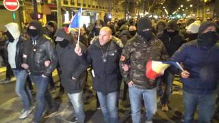 Policiers en colère  Victimes de la haine antiflic ParisFrance  19 Octobre 2016 [upl. by Hoes]