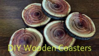 Custom Wooden Coasters [upl. by Yrallih738]