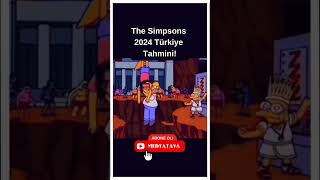 Simpsonlar deprem için tarih verdi thesimpsons [upl. by Aihsotan]