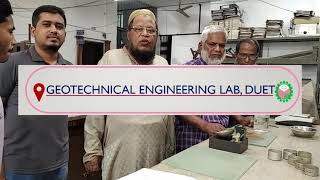 Introduction to Geotechnical Engineering Laboratory and course teachers DUET Gazipur Bangladesh [upl. by Cheadle]