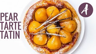 Pear Tarte Tatin Recipe [upl. by Croom]