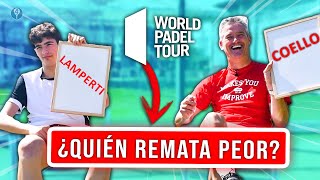 LAMPERTI vs COELLO ¿QUIÉN REMATA PEOR ¿PALA MÁS DURA WORLD PADEL TOUR  el4Set [upl. by Alwin683]