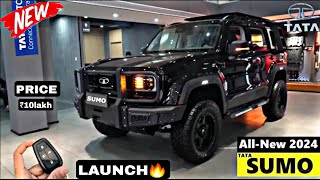 LAUNCH🔥 TATA SUMO new 2024 black sumo price 🤑 ₹10lakh [upl. by Ariada743]