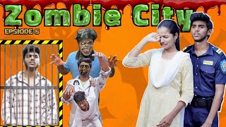 Zombies City 🧟 EPISODE5 👻 Wait for Twist 😂 comedy funny viral [upl. by Nahk893]