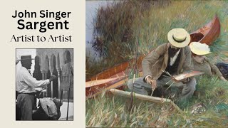 John Singer Sargent Painting his Artist Friends [upl. by Behka302]