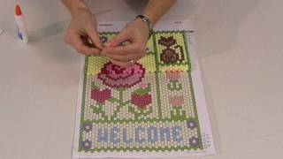 Beaded Banners  Mary Maxim How To Video [upl. by Yrneh]