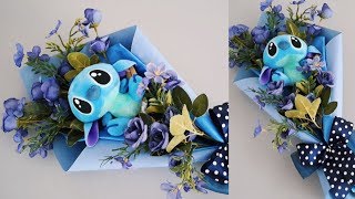 RAMO DE STITCH ♡ EL MEJOR RAMO DEL MUNDO  Erandy Paz [upl. by Ailhad]