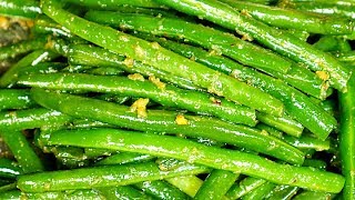 Garlic Green Beans Recipe [upl. by Rosabelle535]