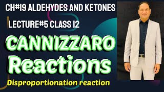 Ch19 Lec5  Cannizzaro Reactions Disproportionation reaction Mechanism Class 12organic [upl. by Ogirdor]