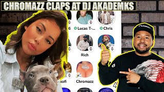 Chromazz Claps At DJ Akademiks For Drakeo The Ruler Abortion Rumor  Toronto Clubhouse [upl. by Ynohtna70]