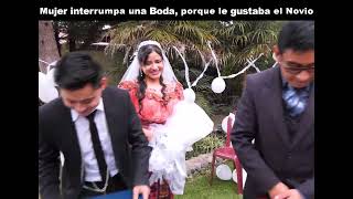 Mujer interrumpe una Boda todo porque le gustaba el Novio 😥💔👰 RESUMEN [upl. by Chariot]