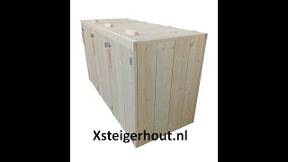 Kliko container ombouw maken [upl. by Rehprotsirhc]