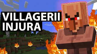 Villager injura pe Minecraft  Care e faza [upl. by Cthrine]