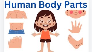 Learn parts of body names  body parts name for kids  body parts  english learning  tamil [upl. by Birk]