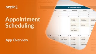 Appointment Scheduling App Overview [upl. by Thorley]