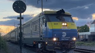 LIRR trackside tour PatchogueSpeonk plus trains We show all nonprivate road crossings 5223 [upl. by Oneal]