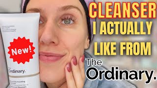 The Ordinary SECRETLY Launched A NEW CLEANSER That I Actually Like… Glucoside Cleanser Review [upl. by Cantlon595]