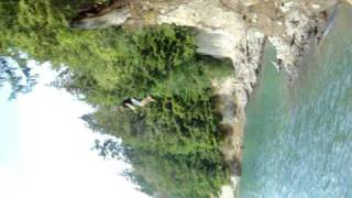 cliff jumping alder lake 55 ft [upl. by Eladal]