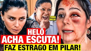 NOVELA TRAVESSIA  Helô ENCONTRA ESCUTA DESMASCARA PILAR e faz ela se lascar Resumo capítulo hoje [upl. by Anaya]