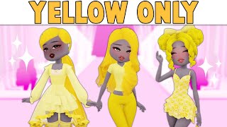 IT Girl ONE COLOR  Yellow  Roblox [upl. by Alicec813]