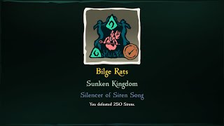 Sea Of Thieves  Commendations  Silencer Of Siren Song [upl. by Oby]