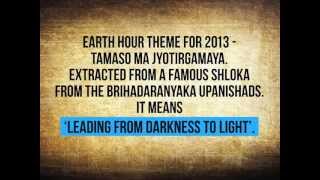 Tamaso Ma Jyotirgamaya Earth Hour Anthem [upl. by Ahsilra]